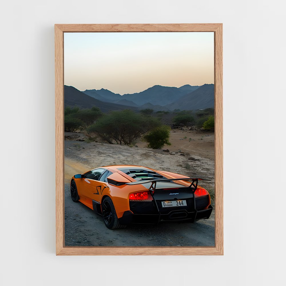 Poster Murcielago de Vitesse – affiche Lamborghini (vue 4)